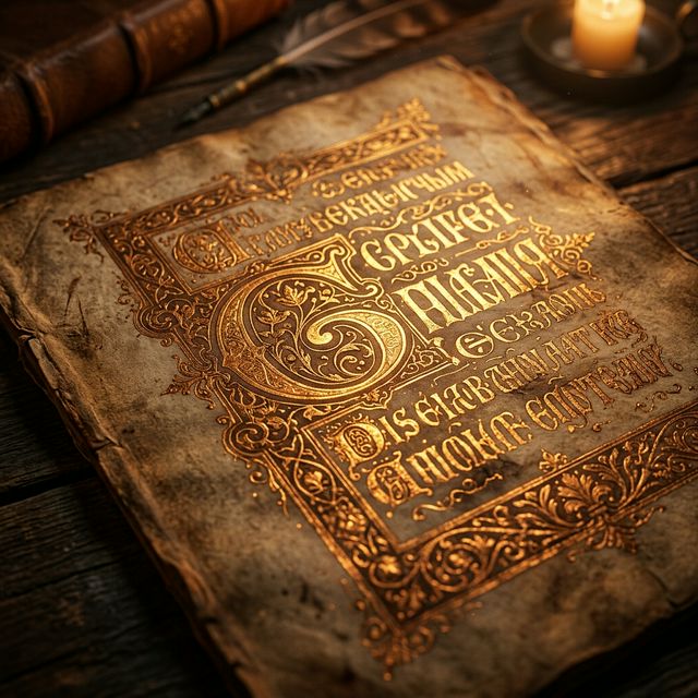 Ancient manuscript background